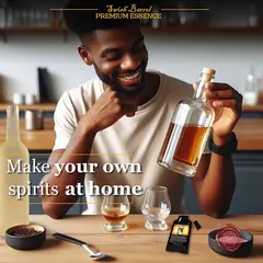 Make your own bourbon at home using Kentucky Bourbon Essence flavoring concentrate for craft spirits and barrel aging.