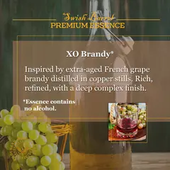 Alcohol-free XO Brandy Essence inspired by extra-aged French grape brandy distilled in copper stills.