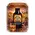 American Rye Whiskey Essence 20ml premium concentrate bottle with glass of rye whiskey, rye grain, and oak barrel background.