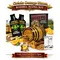 Creole Orange Rum aging barrel kit with oak barrel, rum essence packets, and Bootlegger’s Bible guide.